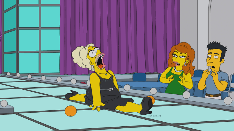 Illustration for article titled RuPaul helps Marge find her confidence in a delightful, wise episode of The Simpsons